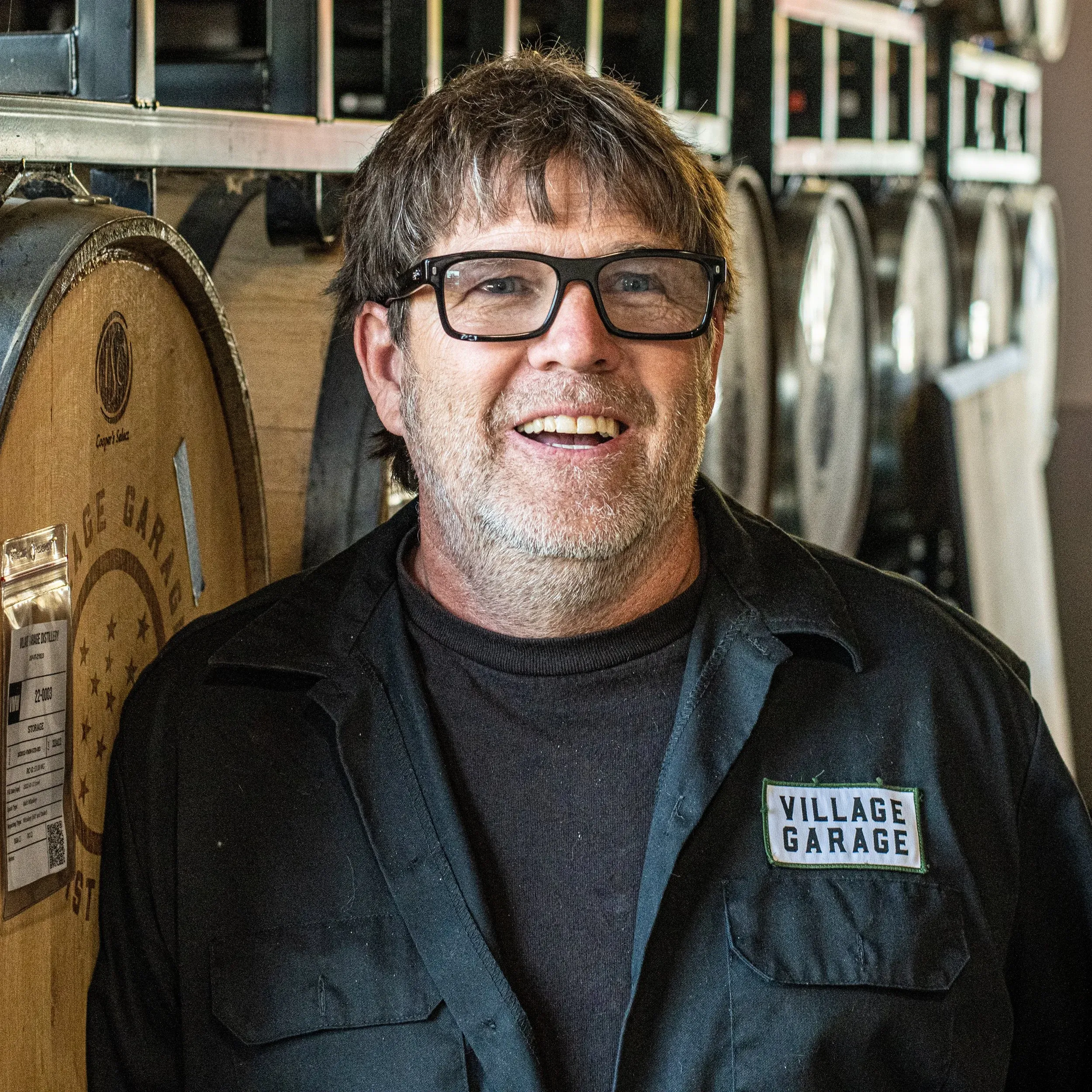Glen Sauer, co-founder of Village Garage Distillery